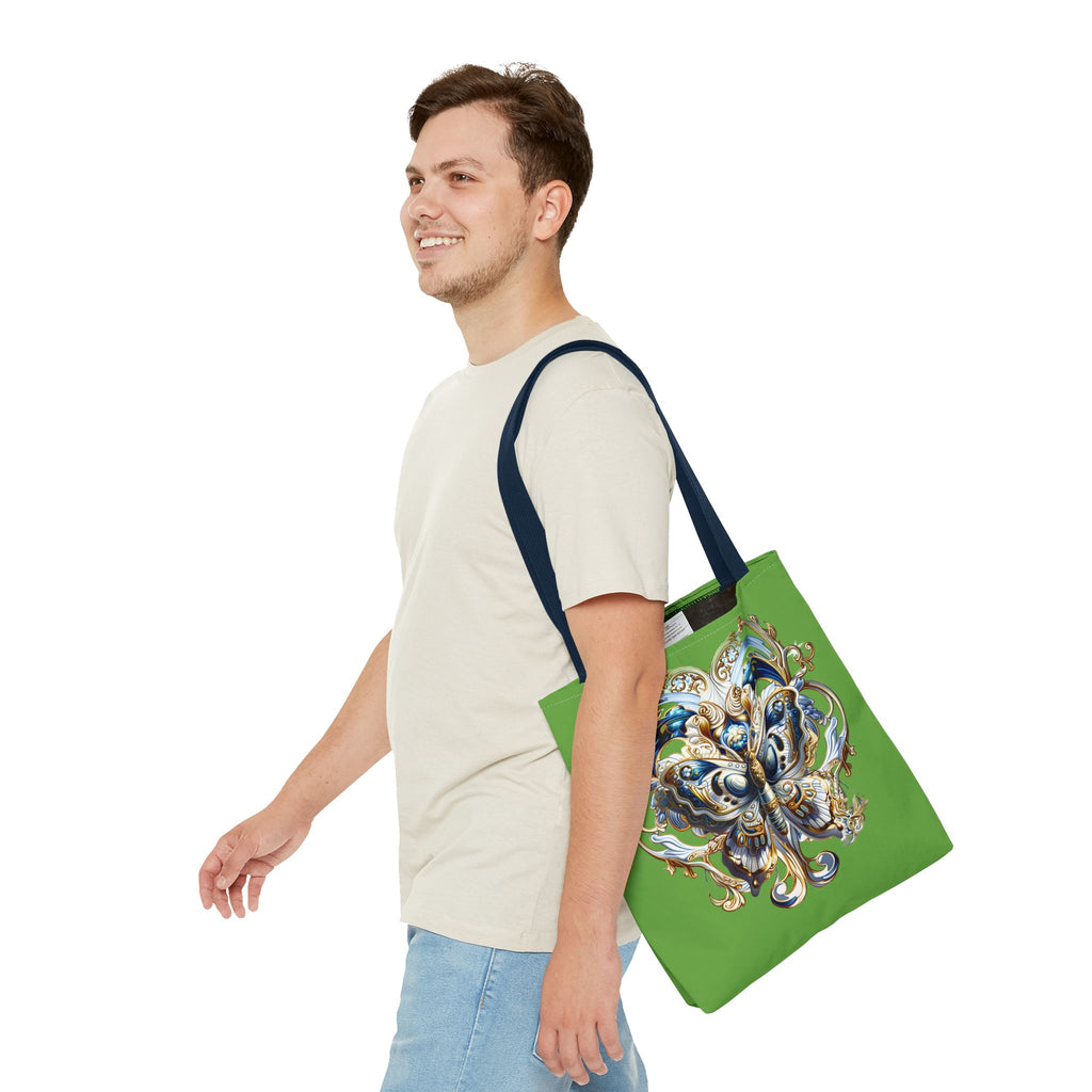 Butterfly Floral Tote Bag