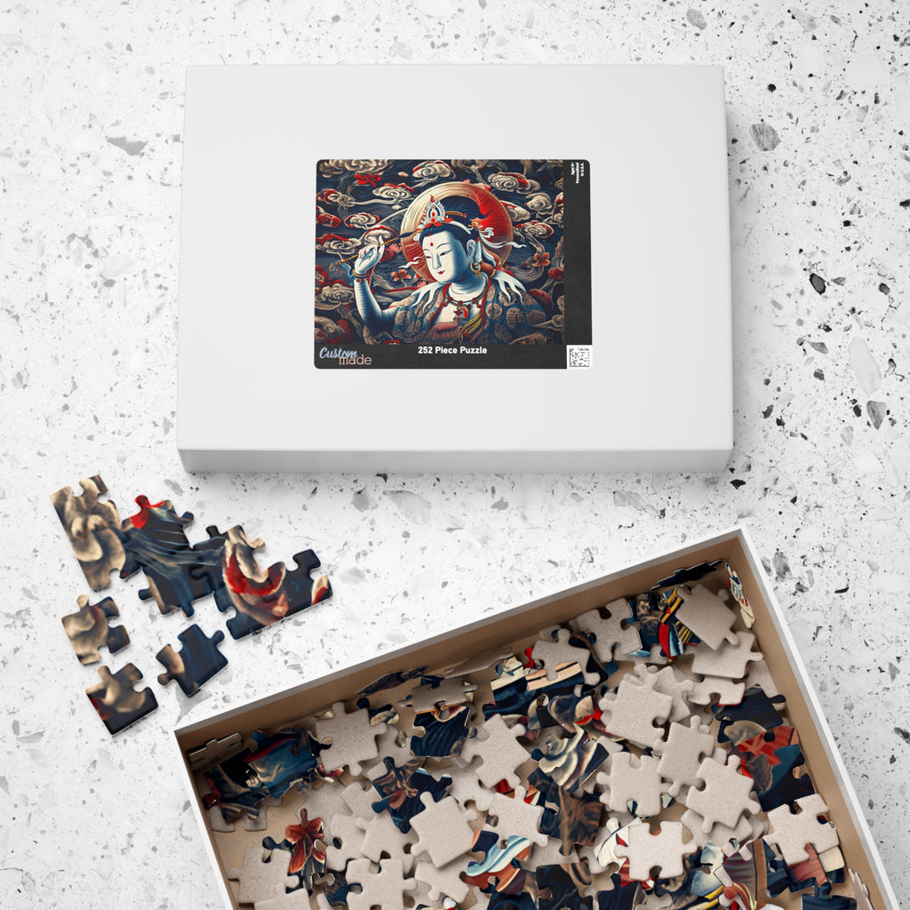 Buddha Art Puzzle — Meditation-Inspired Jigsaw (110/252/520/1014 pcs)